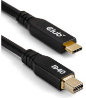 Club3D Kabel   USB Typ C  <-> MiniDP 2.1    2m...