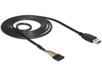 DeLOCK USB2.0/TTL 1.8m schwarz