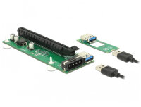 DELOCK Riser Karte M.2 Key B+M > PCI Express x16 30cm USB
