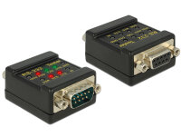 DELOCK RS-232 Tester DB9 -> DB9 Bu/St