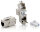 Equip Keystone Jack geschirmt Cat6A LSA Prem.   wzf.8Stk sil Polybeutel
