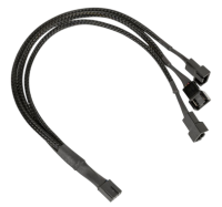 Kolink PWM Lüfter Splitterkabel 35cm geflochten schwarz