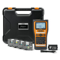 Brother PT-E560BTSP Etikettendrucker Wärmeübertragung 180 x 180 DPI 30 mm/sek Verkabelt & Kabellos HSE/TZe Bluetooth QWERTZ