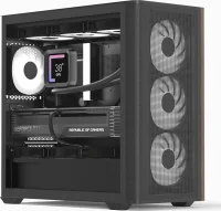 AeroCool Geh Mini D301A-G-BK-V2 (B/Wood/Micro-ATX)