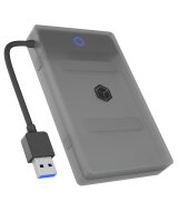 IcyBox 2.5" SATA Gehäuse (9.5mm) +...