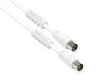 Good Connections TV Antennenkabel weiß 15m