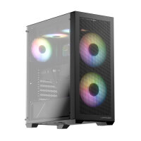 LC-Power 717B Meshwork L Dark Midi-Tower PC -Gehäuse...