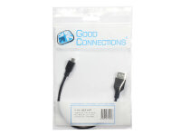 Alcasa USB A - USB Micro-B M/M 0.2m USB Kabel USB 2.0 0,2...