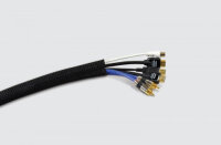 LTC Kabelschlauch Cable Tube 2m zum Bündeln&Ordnen schwarz