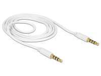 DELOCK Klinkekabel 3,5mm -> 3,5mm St/St 1.00m 4Pin...