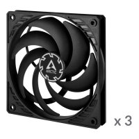 ARCTIC Lüfter 120*120*15 P12 SLIM PWM PST 3pcs Value...