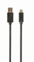 gembird USB-Kabel  3.0 auf Type-C Kabel (AM/CM) 1m