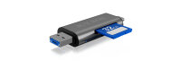 Adapter IcyBox ext. Kartenleser USB/microUSB/USB-C >...