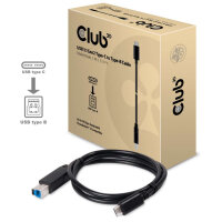 Club3D Kabel   USB 3.1 Typ C > USB Typ B 1,0m...