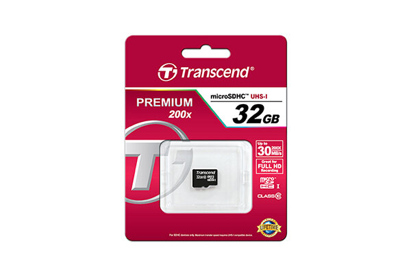 32GB Transcend microSDHC