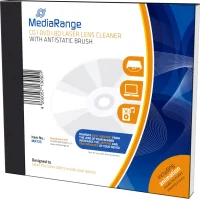 MediaRange Laser Reinigungs-CD m. Bürsten für...
