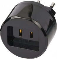 Brennenstuhl Adapter Travel Stecksystem US/Aufsatz DE 2,5A