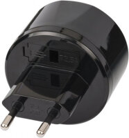 Brennenstuhl Adapter Travel Stecksystem US/Aufsatz DE 2,5A