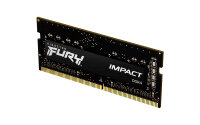 16GB Kingston FURY Impact SO-DIMM CL20 2x 8GB DDR4-3200...