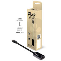 Club3D Adapter MiniDisplayPort > HDMI 2.0b HDR 4K60Hz...