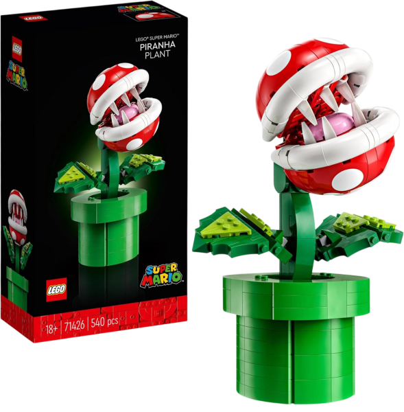 LEGO Mario Piranha Pflanze 540 Teile Bausatz