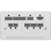 1000 Watt Corsair RM1000e (2025) White Fully Modular ATX...