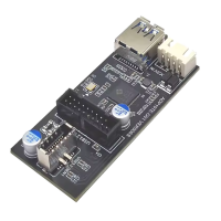 19pin to Typ-E+19pin Splitter, Motherboard 1to2 USB...