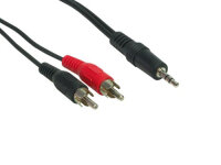 Alcasa Audio 3.5mm/2x RCA 2.5m