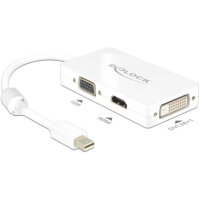 DELOCK Displayport Adapter mini DP -> D-Sub15/HDMI/DV