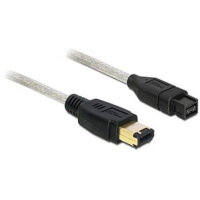 DELOCK FireWire-Kabel FW400 6Pin -> FW800 9Pin St/St...