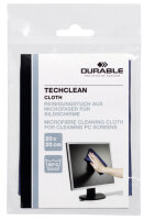 DURABLE TECHCLEAN CLOTH Mikrofasertuch 200x200mm blau