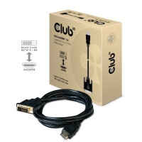 Club3D Kabel   DVI <-> HDMI 1.4  2m 4K30Hz St/St...