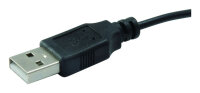 Conceptronic Optical Desktop Mouse USB schwarz 800dpi 3 Tasten Standard Maus verkabelt