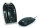 Conceptronic Optical Desktop Mouse USB schwarz 800dpi 3 Tasten Standard Maus verkabelt