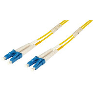 EFB Duplex Jumper LC-LC 9/125, OS2, LSZH, gelb, 2mm, 5m