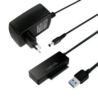 Logilink Adapter USB 3.0 > SATA mit OTB m. NT