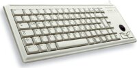 CHERRY TAS G84-4400 Corded DE-Layout hellgrau TRACKBALL