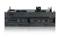 We-Ra. IcyDock 2x6,3cm SAS/SATA HDD&SSD in...