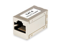 Equip Inline-Koppler Cat6  RJ45 8P8C geschirmt  1Gbit...