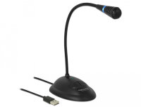 DELOCK USB-Mikrofon mit Standfuß &...