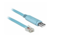 DELOCK Adapter USB2.0/A St > Seriell RS232 RJ45 St...